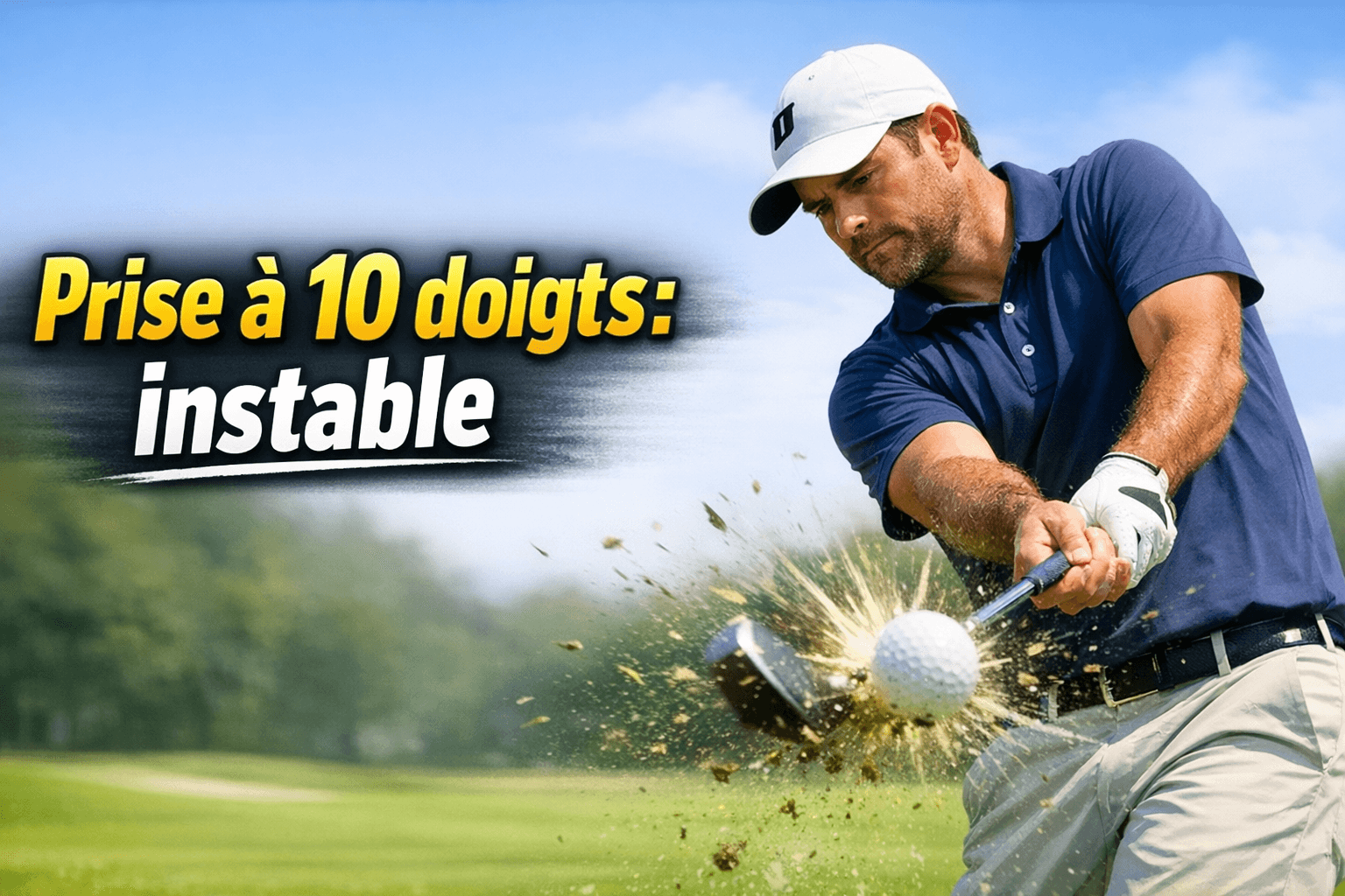 Grip à 10 doigts au golf : les pros l’utilisent-ils et quels bénéfices pour votre swing ?
